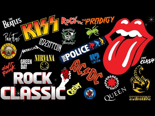 Pink Floyd, The Who, Aerosmith, Queen, The Police, CCR, AC/DC 🔥🔥 Power Ballads | Classic Rock Songs