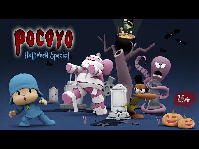 💀POCOYO in ENGLISH💀: Halloween: Spooky Movies [25 min] Full Episodes |VIDEOS and CARTOONS for KIDS