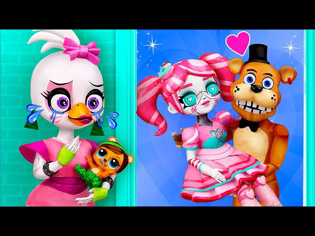 Chica or Suzy? What Happened to Happy Family? 32 FNaF LOL Surprise DIYs