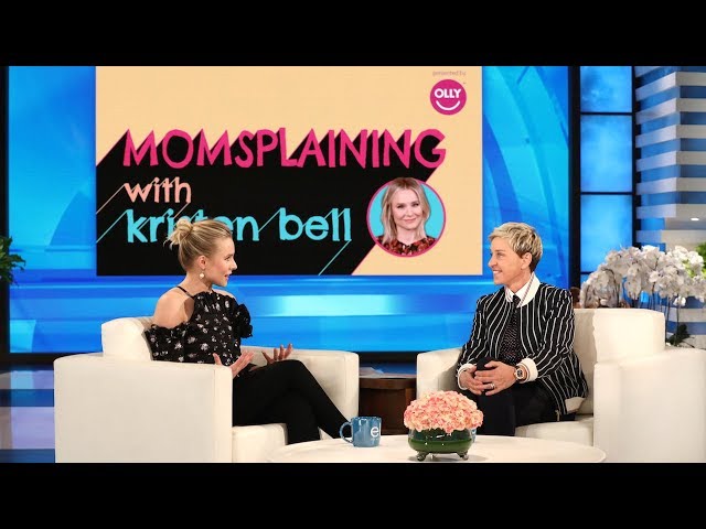 Kristen Bell Previews Her New Web Series 'Momsplaining'