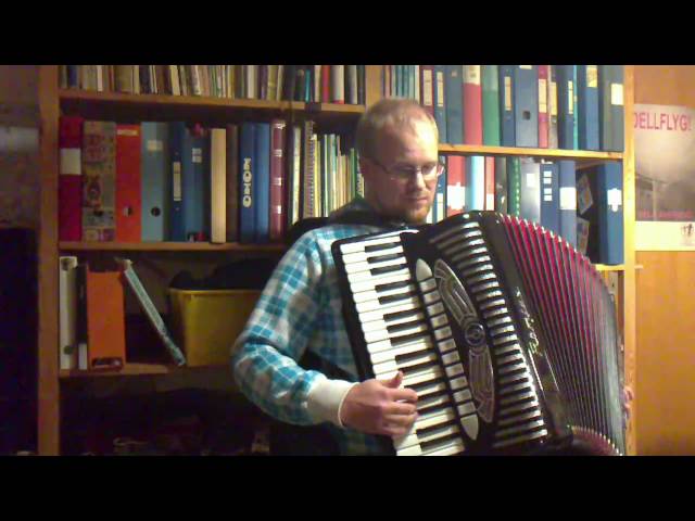 Farväl alla vänner - Traditional Swedish hymn - Accordion