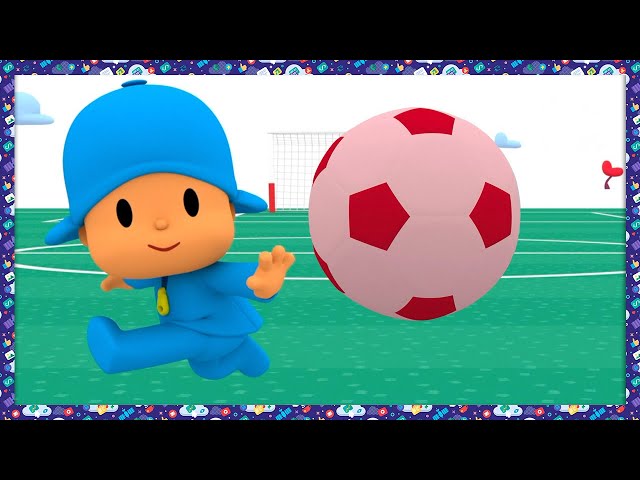 ⚽️ Let's Play Soccer and Learn Colors! 🌈 | Pocoyo in English - Official Channel | Kids Cartoons