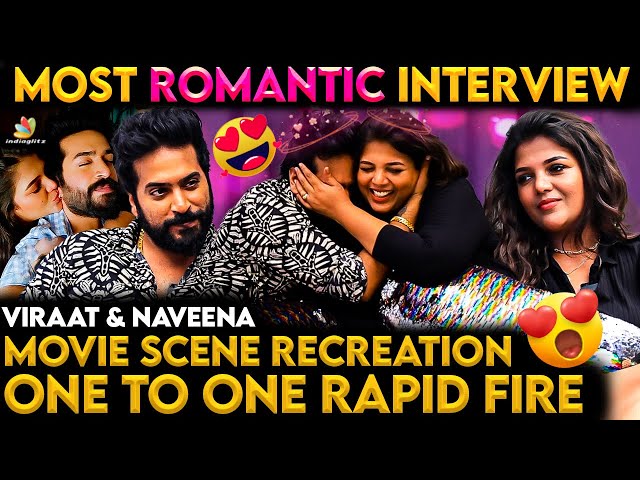 ஆஹா... இவ்ளோ Romantic-ஆ 😍😍 | Viraat & Naveena |  Couple Exclusive