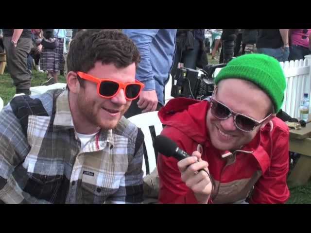 Enter Shikari interview at Reading Festival 2012