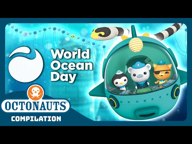 @Octonauts - 🫶 We Are The Ocean 🏄 | 3 Hours+ Full Episodes Marathon | 🌎 🌊 World Ocean Day Special!