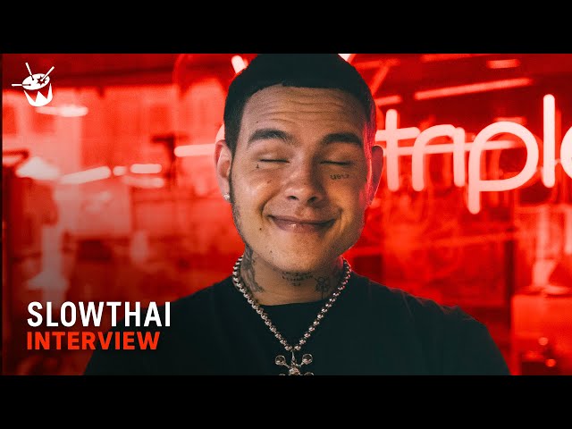 slowthai can't stop smiling