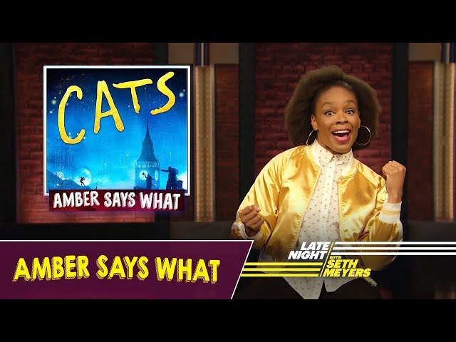 Amber Says What: The Cats Movie, Sharon Stone on Bumble