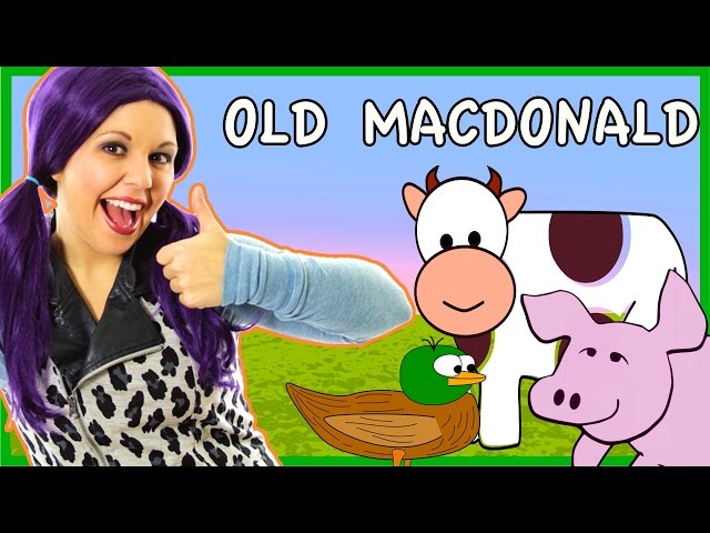 Old MacDonald Had a Farm | Kids Songs and Classic Nursery Rhymes on Tea Time with Tayla