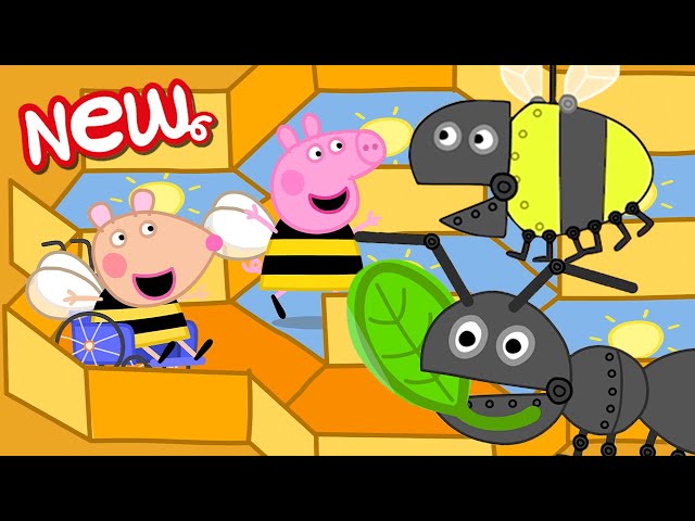 Peppa Pig Tales 🕷 A Day At The Bug Museum! 🐝 Peppa Pig Episodes