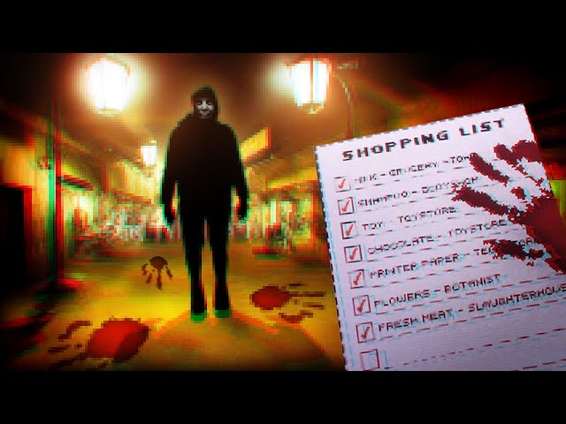 VERY TERRIFYING. | The Shopping List (Full Game)