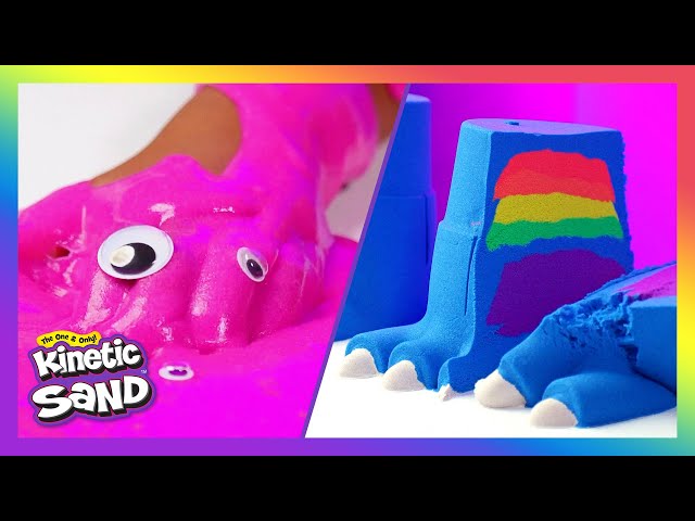 Dig and Discover in Ooze and MORE | Kinetic Sand | Crafts for Kids