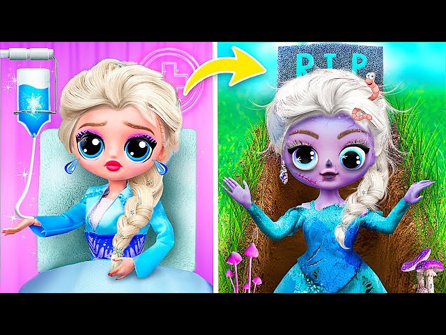 Elsa Becomes a Zombie! 32 Frozen DIYs for LOL