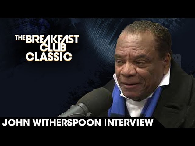 John Witherspoon Interview 2015 - Breakfast Club Classic