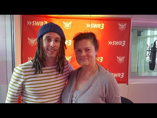 JP Cooper zu Gast im SWR3 Studio bei Stefanie Tücking