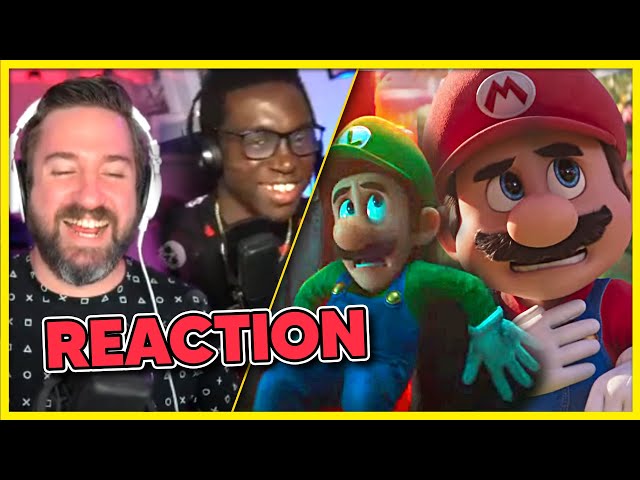 Super Mario Bros. Movie Trailer Reaction