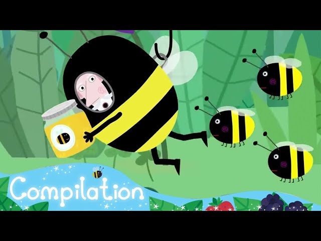 Ben and Holly’s Little Kingdom - Bee and Honey - Compilation  - HD Cartoons for Kids