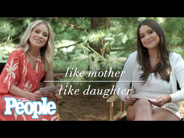 Like Mother, Like Daughter: Kelly Ripa And Lola Consuelos | PeopleTV