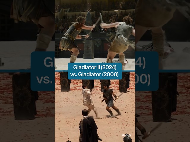 Gladiator vs Gladiator 2 Trailer Comparison