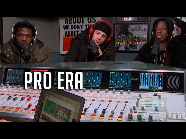 Pro Era Spit Bars on Real Late w/ Peter Rosenberg!