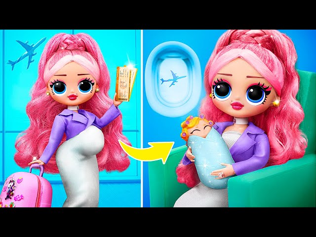 Pregnant Doll on the Plane / 30 Barbies Hacks and Crafts
