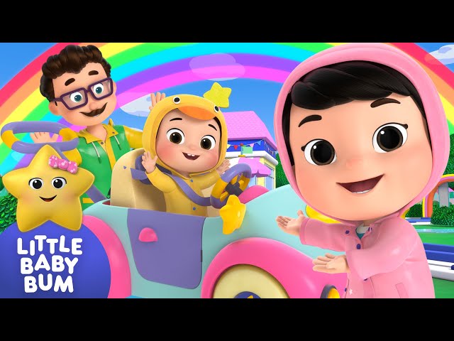 Driving in the Car! ⭐Mia & Max Play Time! LittleBabyBum - Nursery Rhymes for Babies | LBB