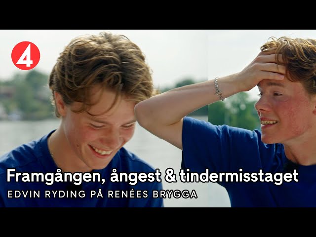 Edvin Ryding om kändisskapet | Renées brygga | TV4