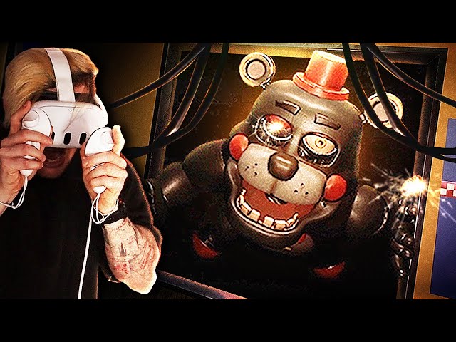 IF YOU DON'T STARE, HE COMES FOR YOU.. | FNAF: Help Wanted 2 (Part 3)