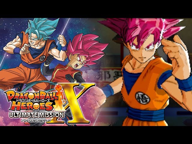 THE WRATH OF SUPER SAIYAN GOD GOKU!!! | Dragon Ball Heroes Ultimate Mission X Gameplay!