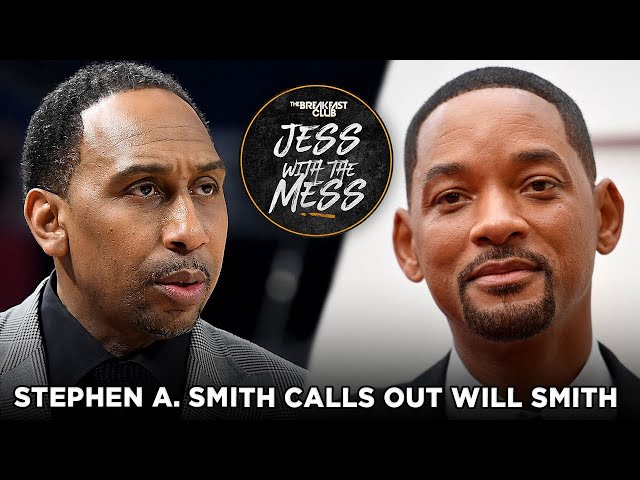 Stephen A. Smith Says Will Smith Owes The Black Community An Explanation