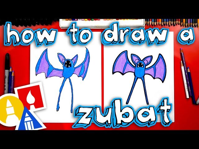 How To Draw Zubat From Pokemon