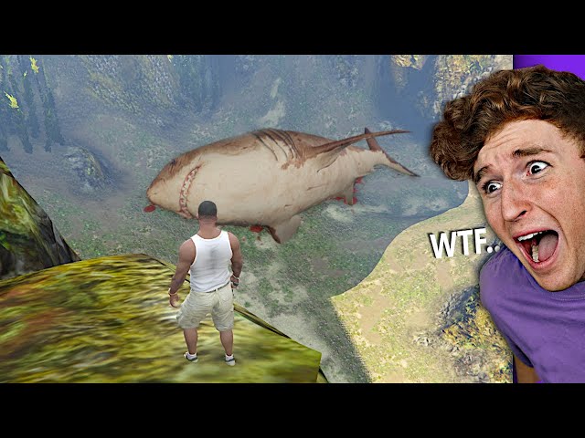 i found the ULTRA MEGALODON underground in GTA 5.. (GTA 5 Mods)