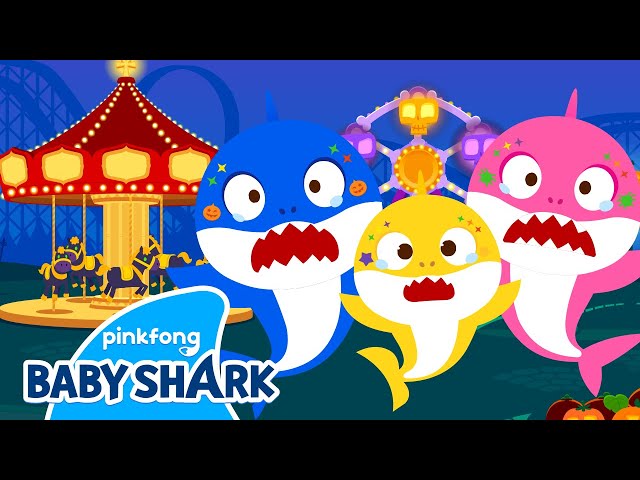 [✨NEW] It's Halloween Haunted Amusement Park! | The Wheels on the Bus Song | Baby Shark Official