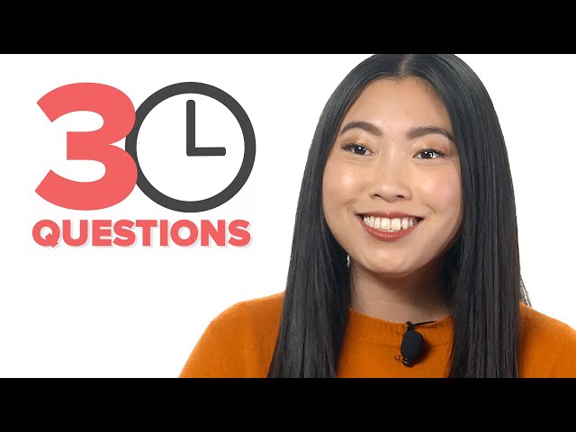 Awkwafina Answers 30 Questions In 3 Minutes