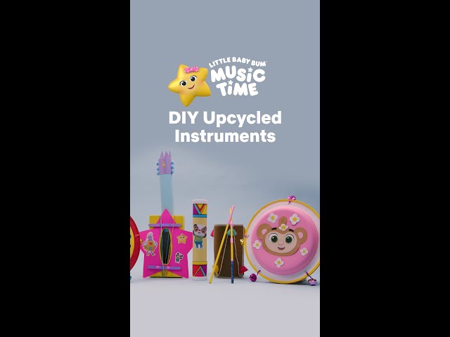 What's your favorite instrument? 🥁 DIY with Little Baby Bum: Music Time!