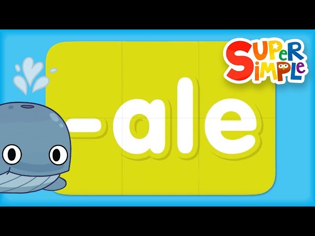 Word Family “ale” | Turn & Learn ABCs | Super Simple ABCs