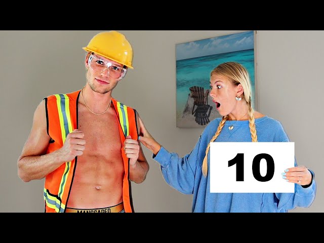 RATING MY FIANCE'S HALLOWEEN COSTUMES!!!