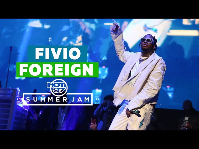 Fivio Foreign FULL HOT 97 Summer Jam Performance ft Queen Naija, Sleepy Hollow & Lil TJay - SUPERCUT