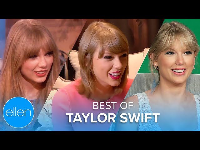 The Best of Taylor Swift on The Ellen Show (Part 1)