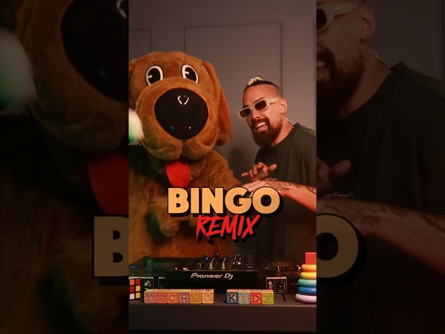 BINGO was his name-o! 🔊Wags the Dog & Lenny Pearce ⚡️ Wiggles remix #techno