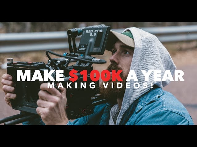 How To Make $100K A Year Making Videos!!