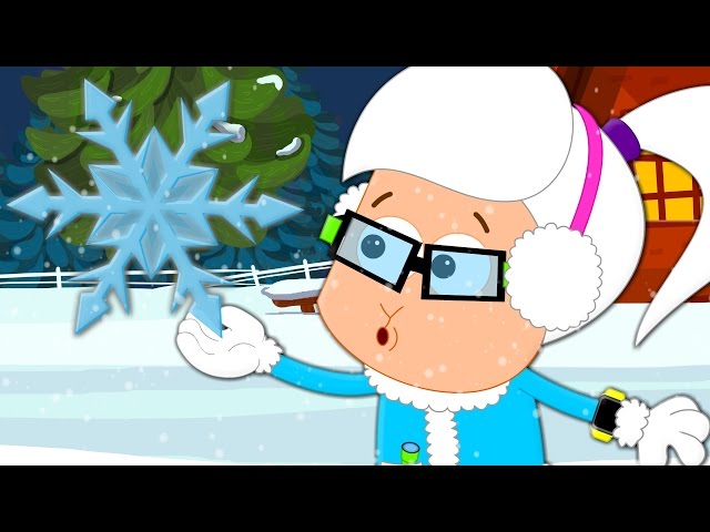 Little Snowflake Christmas Nursery Rhymes | Baby Rhymes Baby Songs