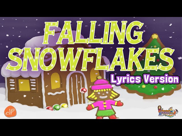 Falling Snowflakes - Winter Counting Song for Children with Patty Shukla - Lyrics Version