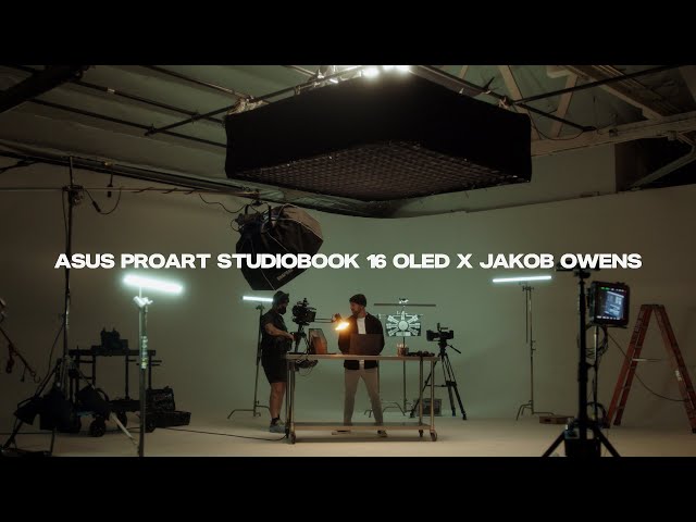 The Making Of The ASUS ProArt Studiobook 16 OLED Campaign! BTS