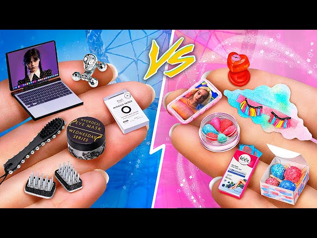 Beauty Gadgets for Wednesday and Enid / 32 LOL OMG DIYs