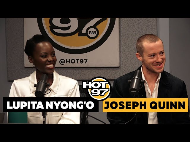 Lupita Nyong’o & Joseph Quinn On Challenges Of Filming, Phobias + A Quiet Place: Day One