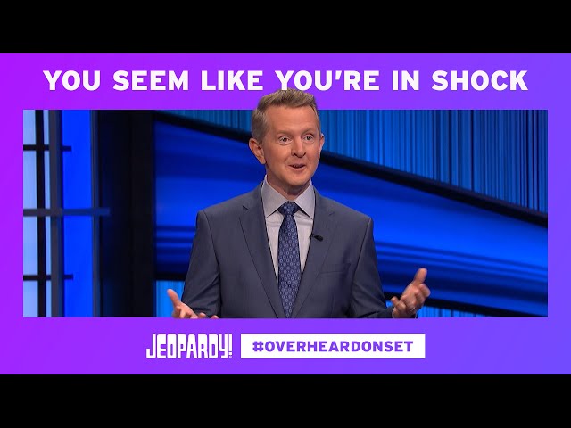 Nothing Prepares You for Winning at Jeopardy! | Overheard on Set | JEOPARDY!