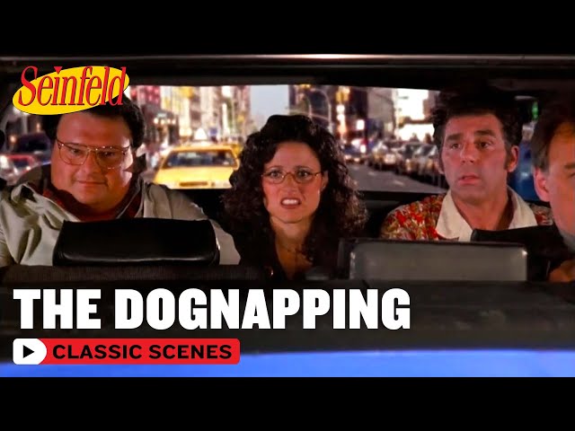 Kramer & Newman Help Elaine Kidnap A Dog | The Engagement | Seinfeld