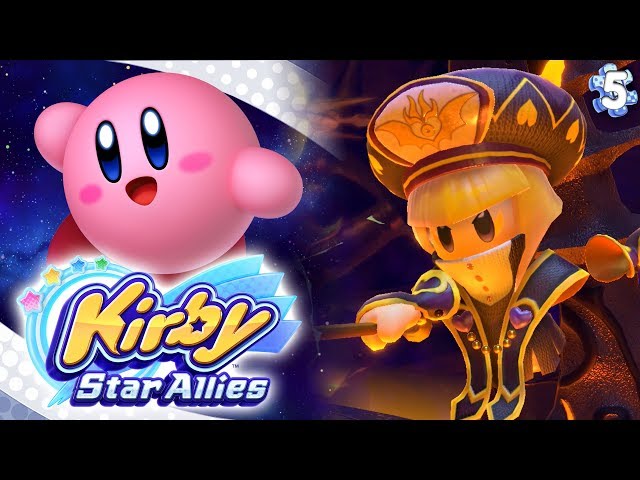 THE POWER OF THE FIRE & LIGHTNING GENERALS!!! Kirby Star Allies Walkthrough Part 5