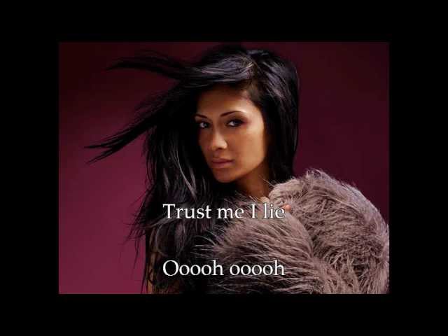 Nicole Scherzinger - Trust Me I Lie (Lyrics)