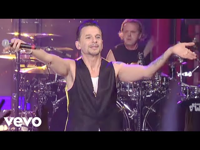 Depeche Mode - Enjoy The Silence (Live on Letterman)